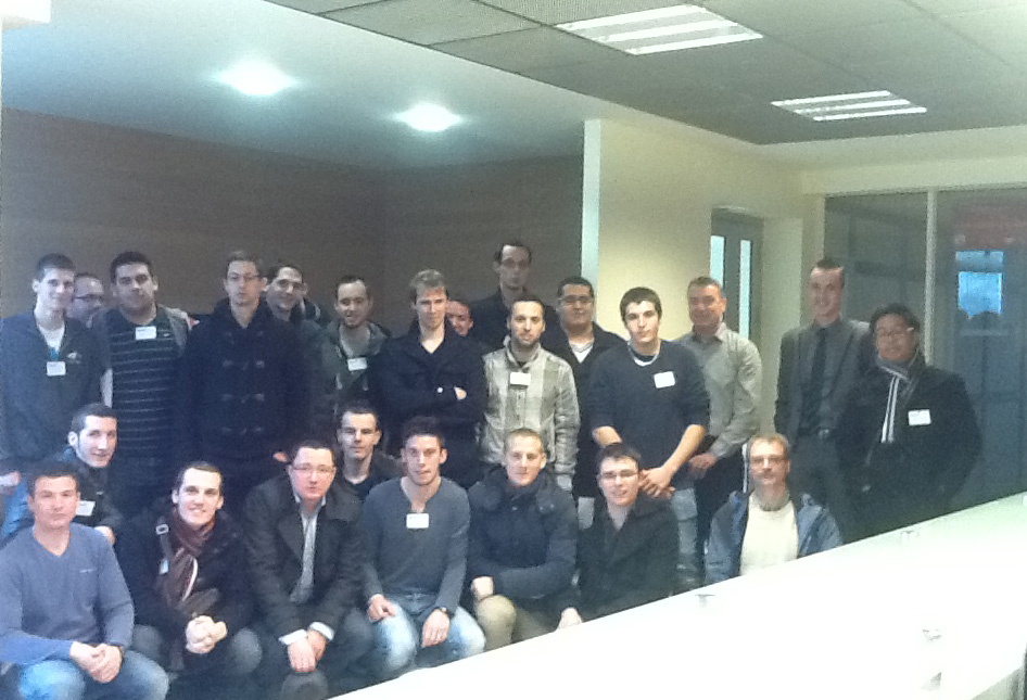 promo LP ARIA 2014-2015 en stage chez St&auml;ubli en f&eacute;vrier 2015