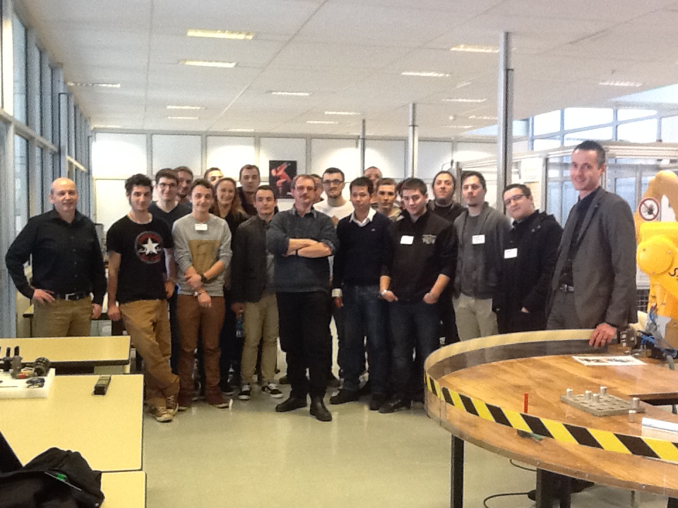 promo LP ARIA 2014-2015 en stage chez St&auml;ubli en f&eacute;vrier 2015