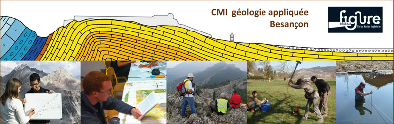 Cursus de master en ingénierie géologie appliquée Besançon